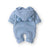 Knit Baby Bear Onesie | Adorable & Snuggly Hooded Romper - Lulu Babe