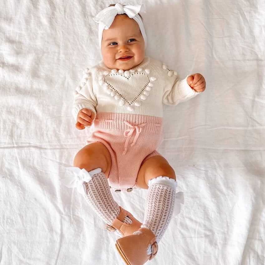 Long socks for clearance baby girl