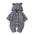 Knit Baby Bear Onesie | Adorable & Snuggly Hooded Romper - Lulu Babe