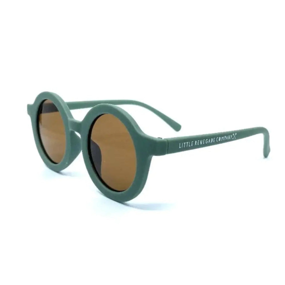 Dakota Kids Sunglasses Olive | Little Renegade Company