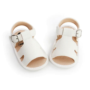 Ollie Baby Sandals | Vegan Leather Unisex Baby Sandals - Lulu Babe