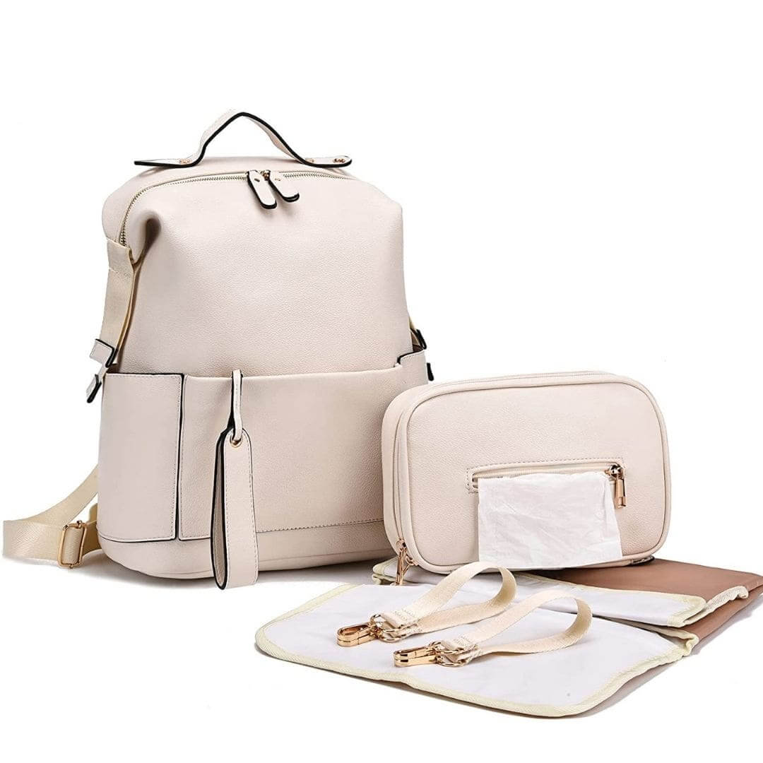 Penelope Nappy Bag | Convertible Nappy Backpack - Lulu Babe