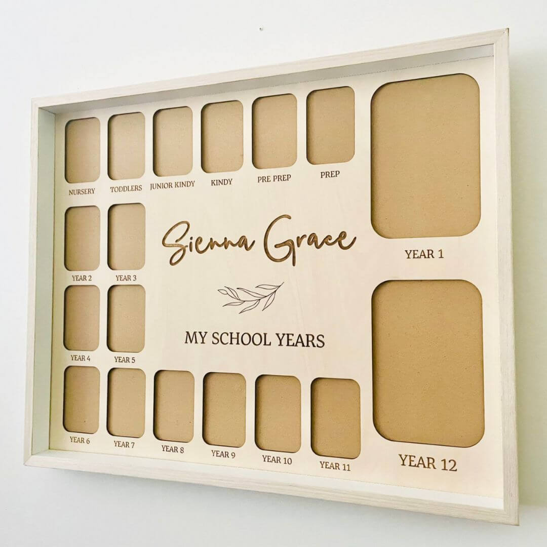 Personalised School Years Photo Frame