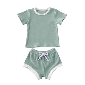 Billie Jogger Set | Baby & Toddler Casual Unisex Outfit - Lulu Babe
