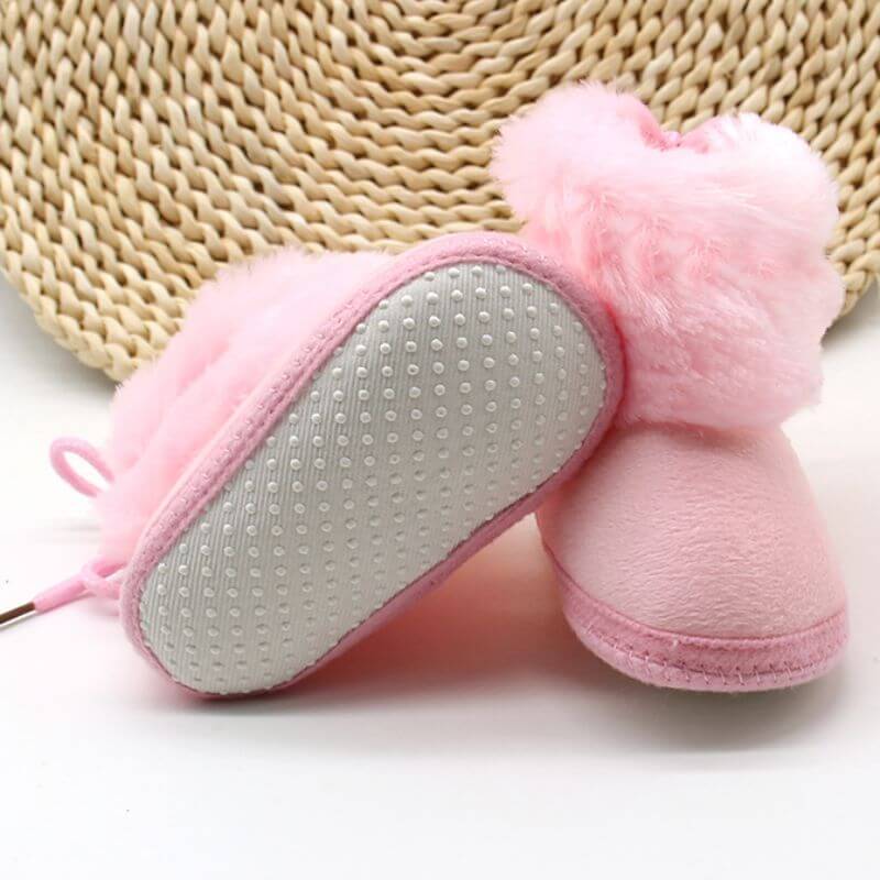 Baby Fleece Booties | Cozy and Comfortable Baby Ugg Boots - Lulu Babe