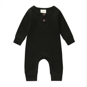 Essentials Ribbed Romper | Unisex Baby Onesie - Lulu Babe