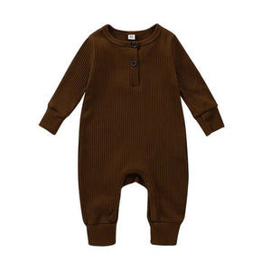 Essentials Ribbed Romper | Unisex Baby Onesie - Lulu Babe