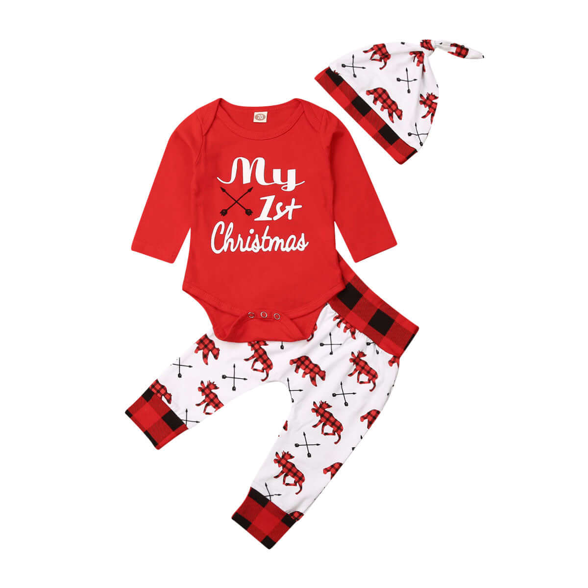 Baby boy 1st deals christmas outfit