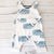 Whale Baby Jumpsuit | Sleeveless Toddler Boy Onesie - Lulu Babe