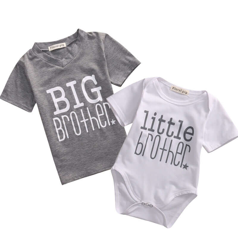 Little Brother Onesie | Adorable Baby Brother Romper - Lulu Babe