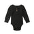 Ribbed Button Bodysuit | Long Sleeve Unisex Baby Onesie - Lulu Babe
