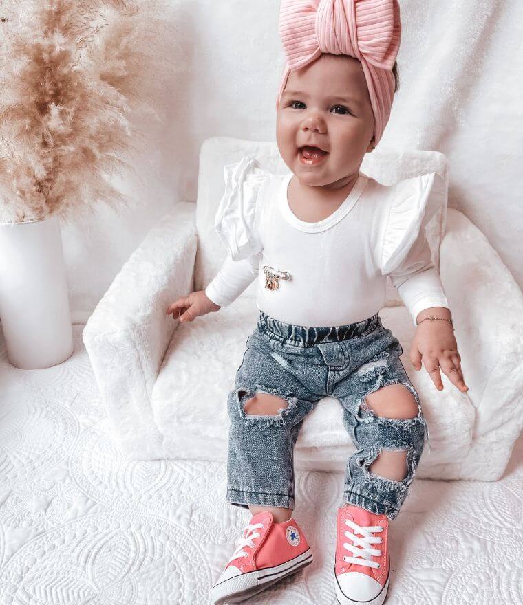 forsendelse Calibre mild Ripped Baby Jeans | Unisex Baby & Toddler Jeans