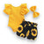 Ruffle Sunflower Baby Outfit | Adorable Baby Girl Set - Lulu Babe