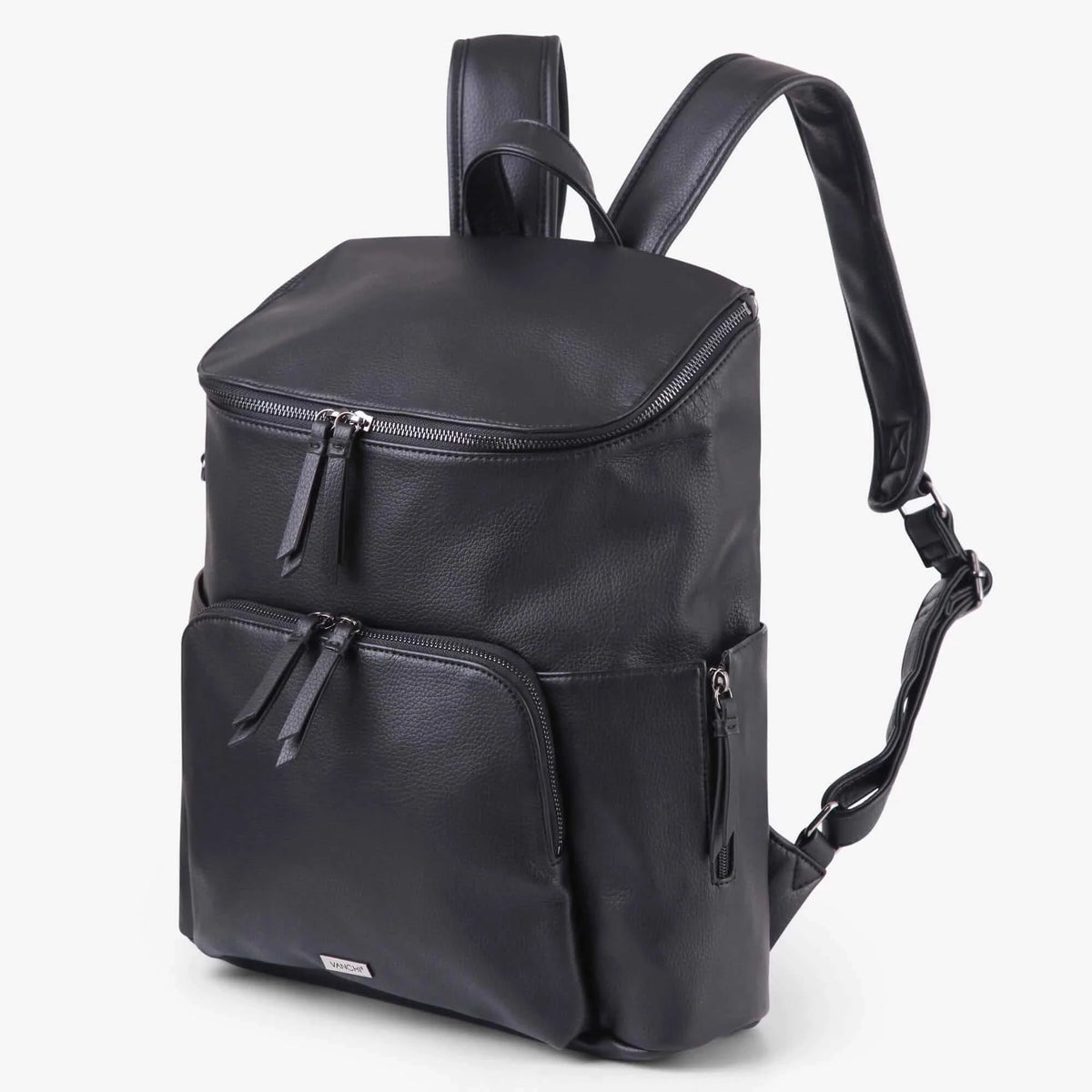 VANCHI Frankie Nappy Backpack | Vegan Leather - VANCHI