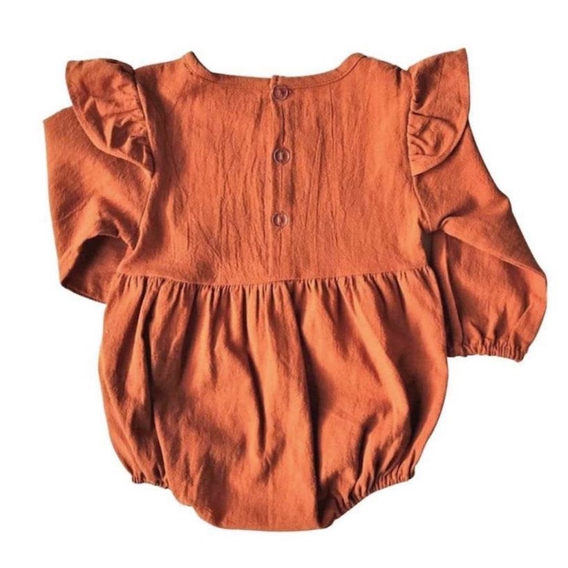 Burnt orange clearance baby romper